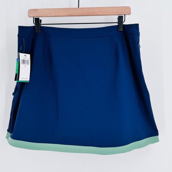 Ralph Lauren Dresses & Skirts - RLX Ralph Lauren Women's Golf Skort 15" Size L Faux Wrap Stretch Jersey Tennis